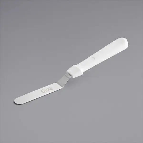 Compact Blade Offset Baking Icing Spatula with Plastic Handle