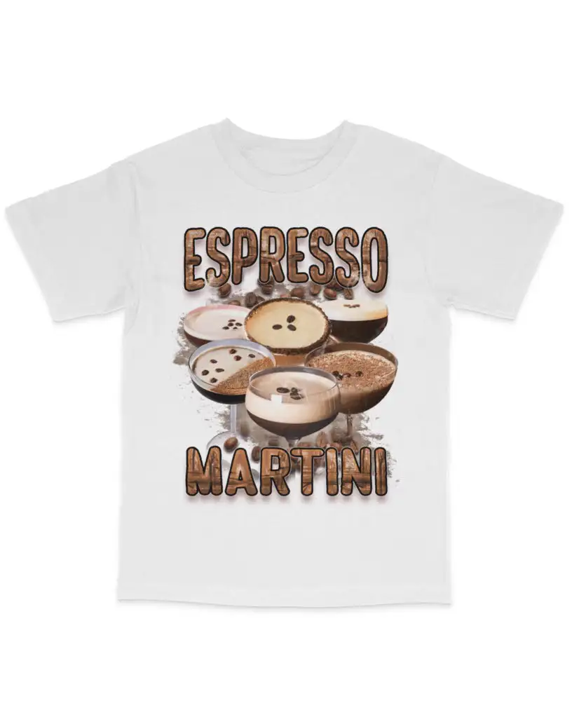 Simple Espresso Graphic Cotton Tee