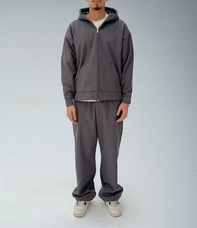 Dark Grey Everyday Relaxed Knit Lounge Pants