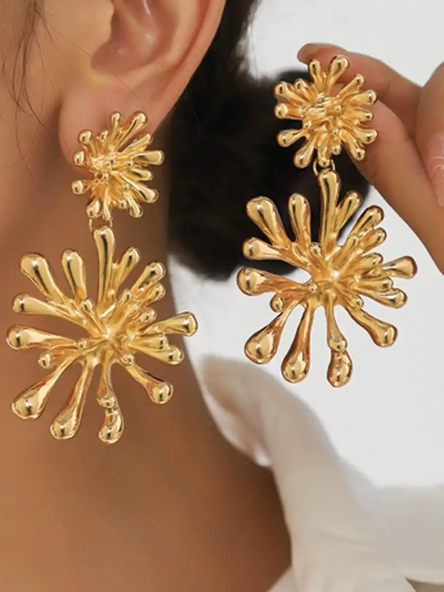 Refined Moonlit Accent Earrings