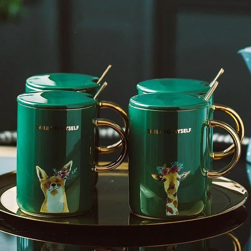 Ceramic Mug Drinkware Set Dining