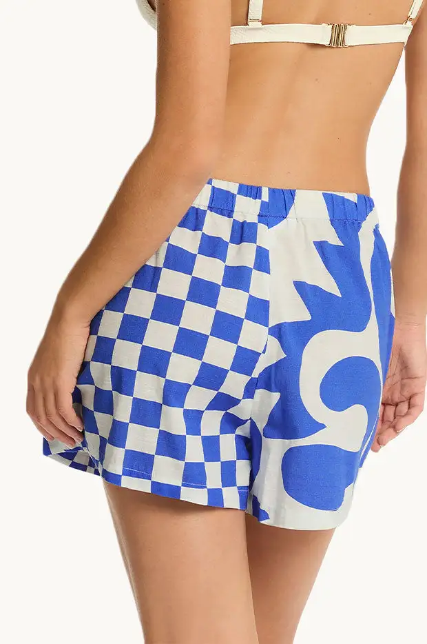 Waist Tie Relaxed Boxer Shorts