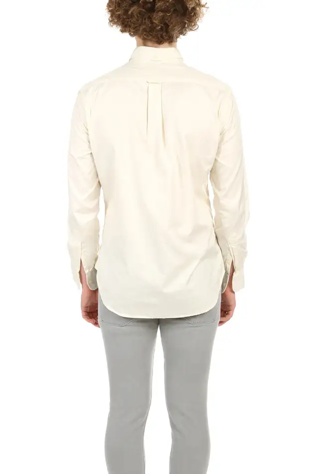 Streamlined Button Down Cotton Shirt