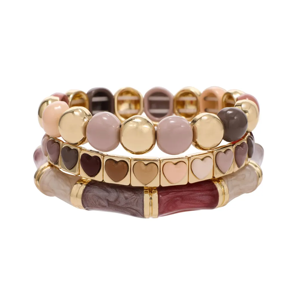 Chic Eutral Stack Bracelet