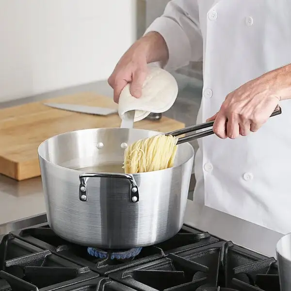 Deep Tapered Aluminum Sauce Pan