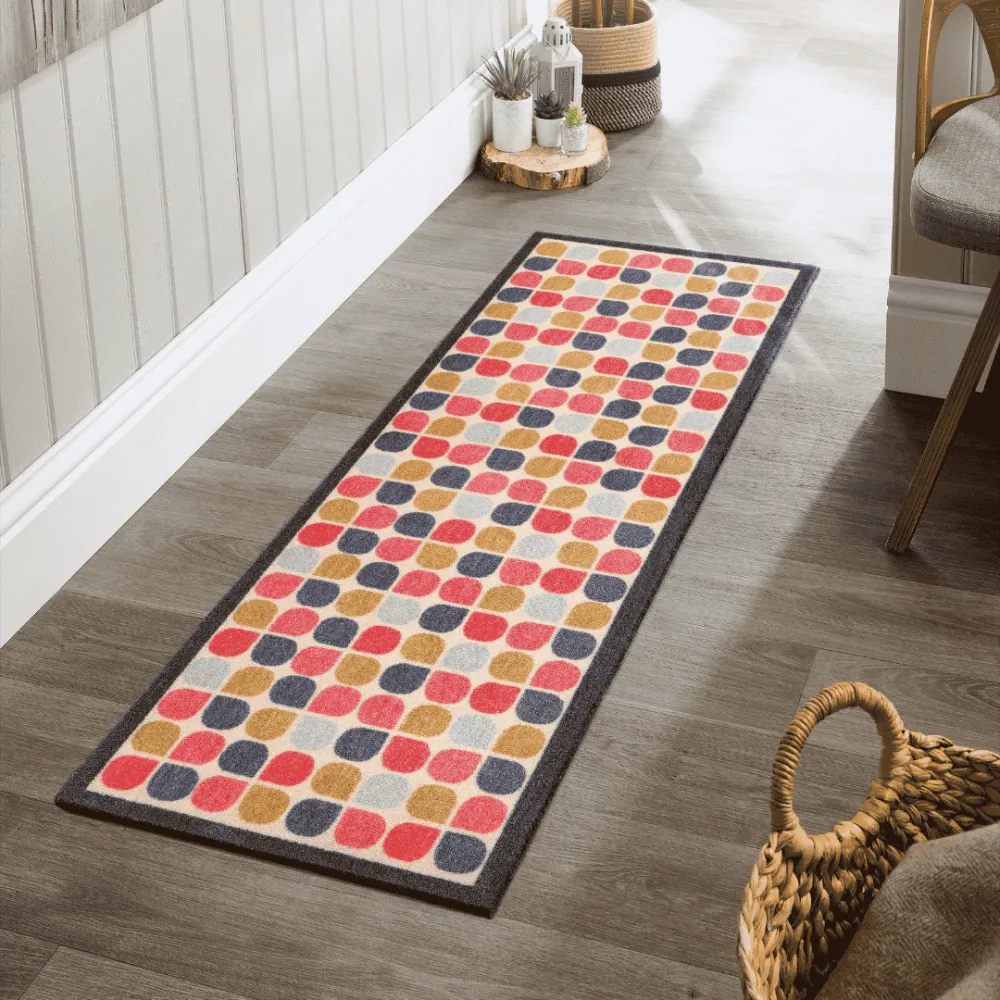 Retro Clover Runner Rug