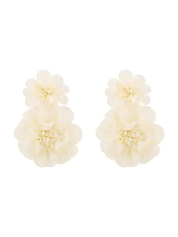Polished Nature-Inspired Accent Earrings