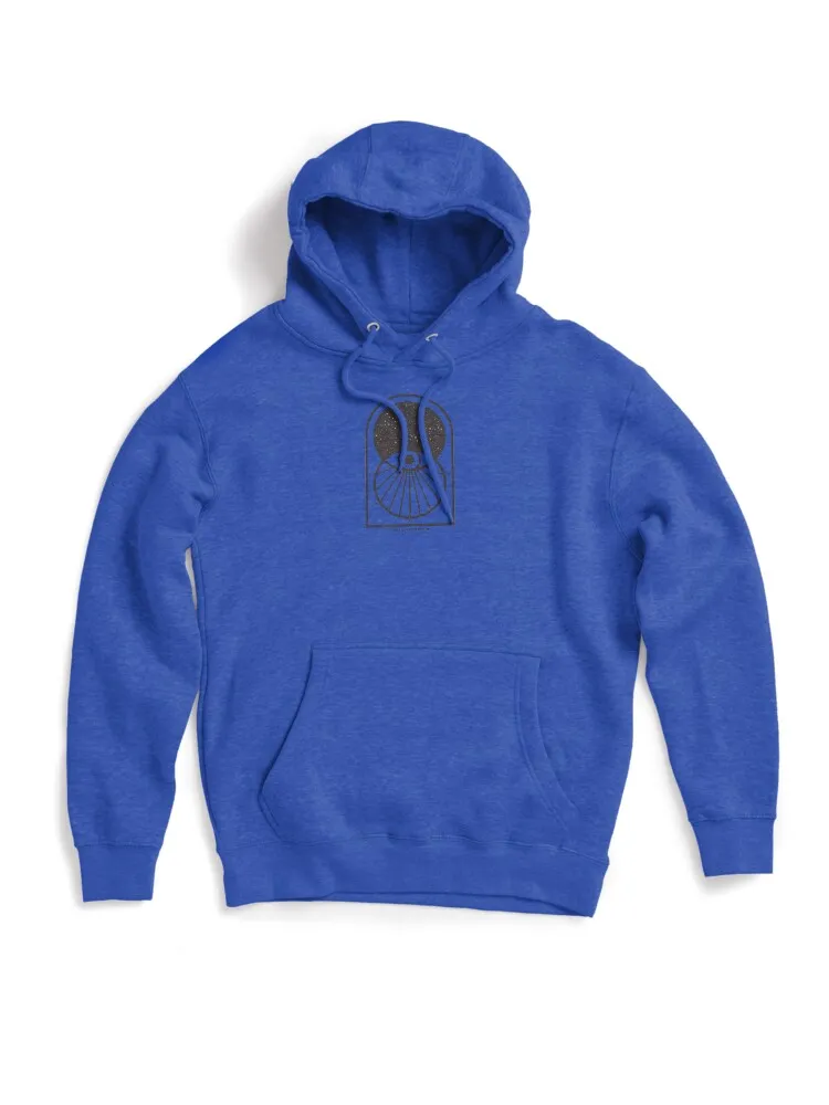 Space Time Themed Graphic Hoodie