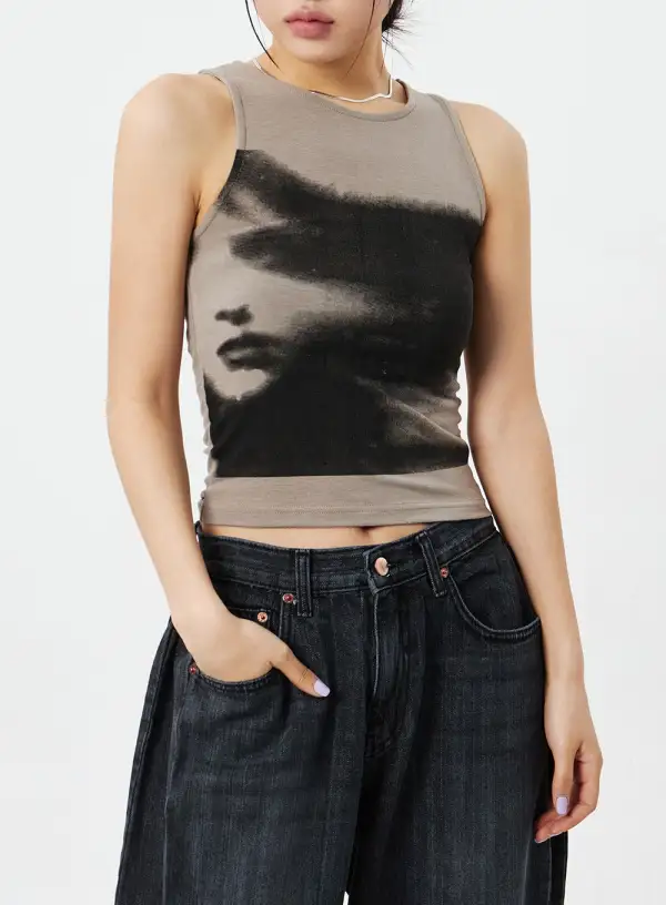 Graphic Tank Top