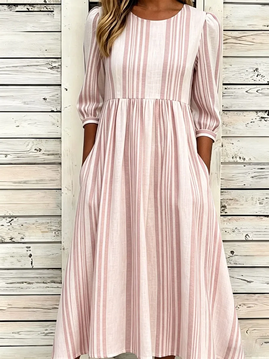 Women's floral printed casual dress