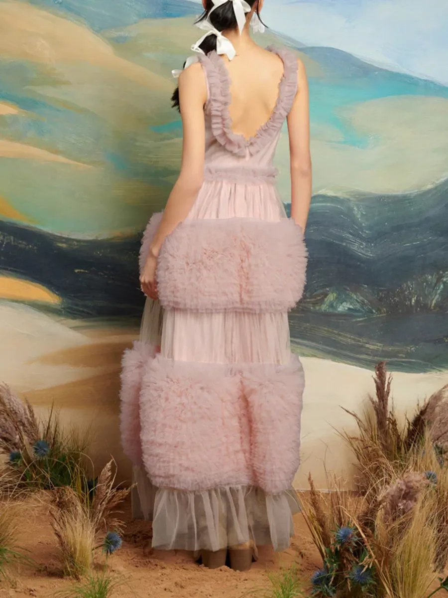 Tulle Midi Dress