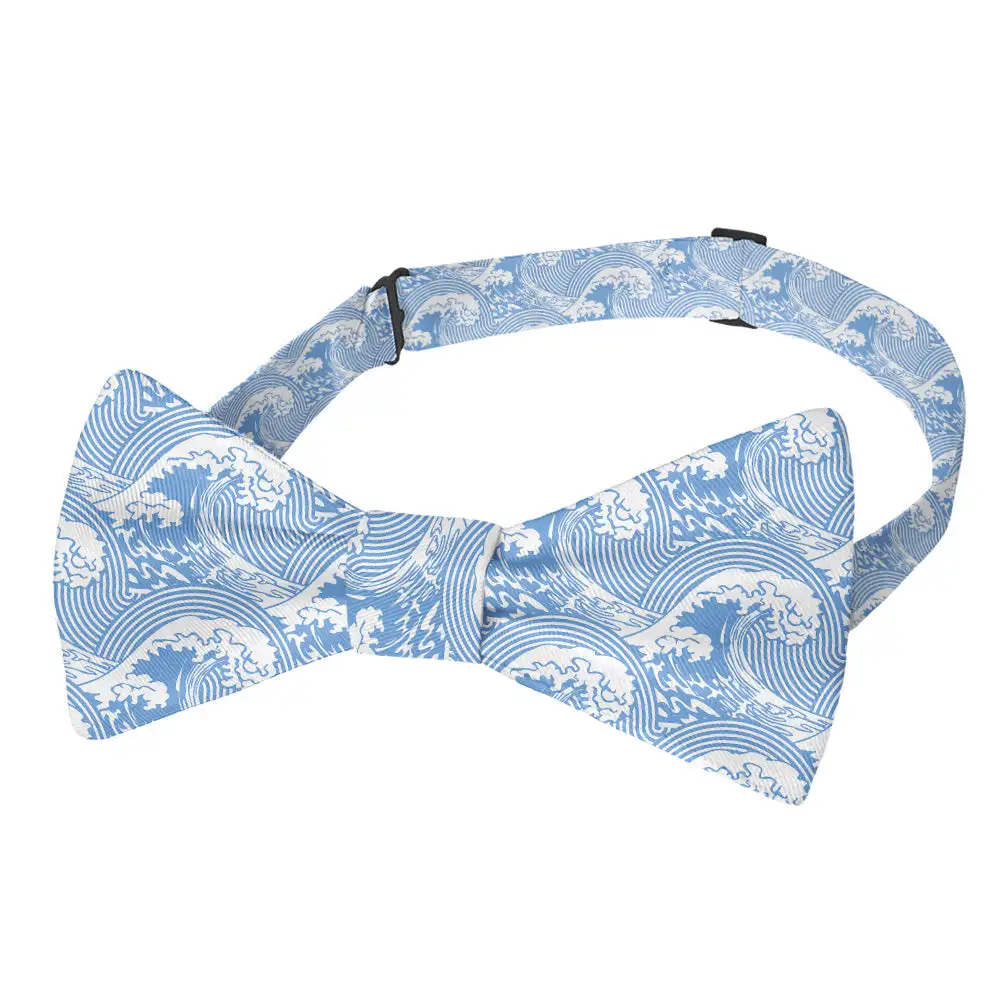 Waves Pattern Bow Tie