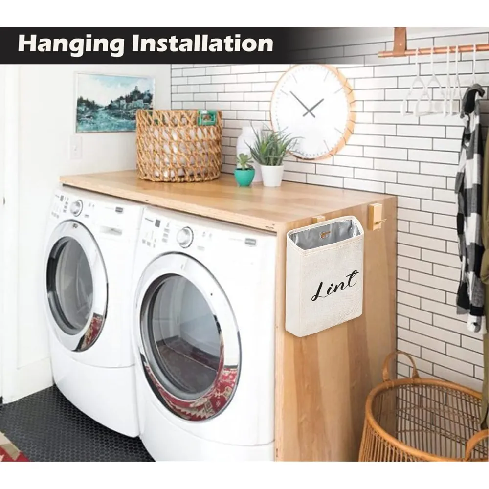 Hanging Lint Storage Bag