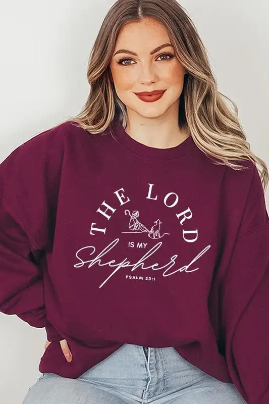 Layered Look Soft Graphic Pullover Sweatshirt