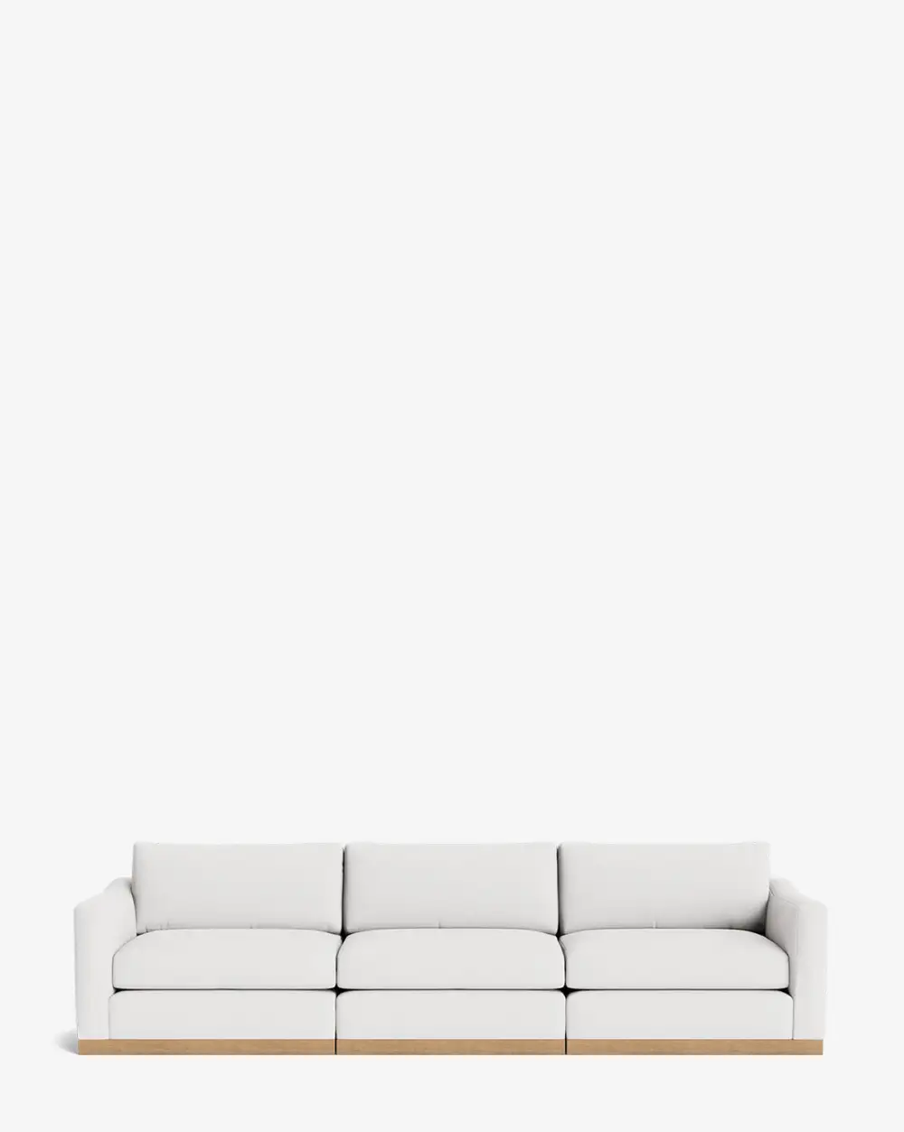 Modular Oak Sofa