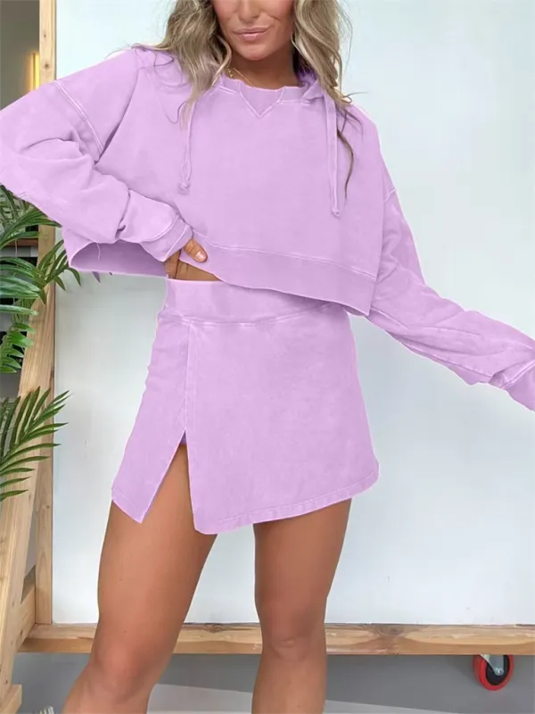 Collared Long Sleeve Coordinated Set