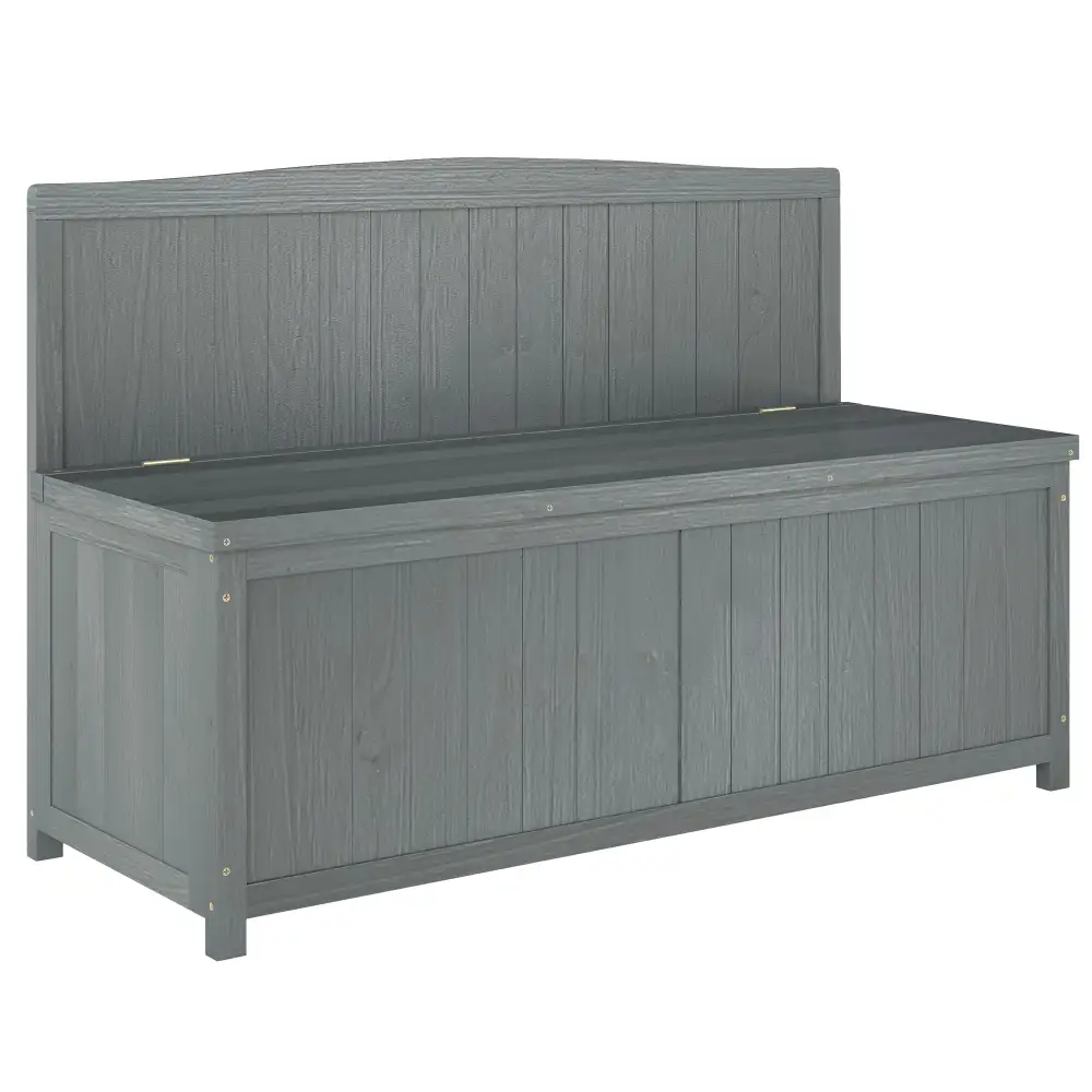 Everyday Wooden Garden Storage Bench