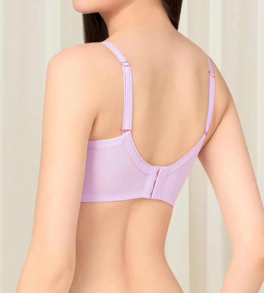 Women's Padded Mesh Lightweight Bra