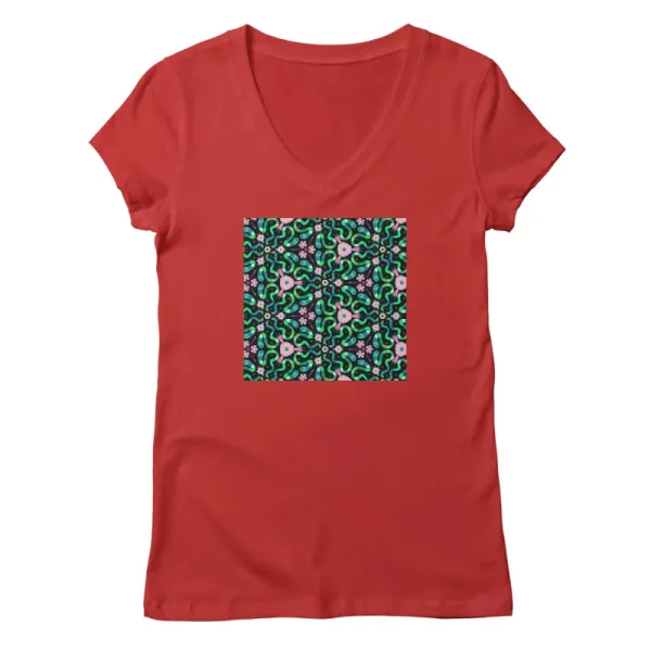 Snakes V-Neck Tee