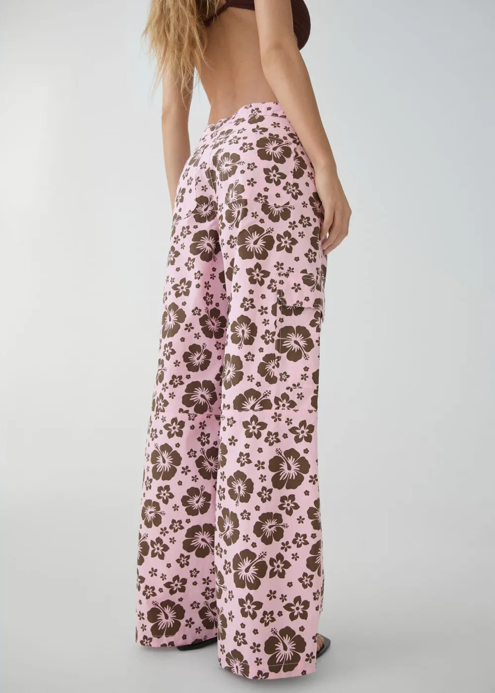 Flower Print Pants