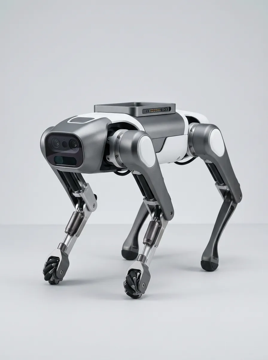 Electronic Robot Dog for Quadruped Robotics Presentation