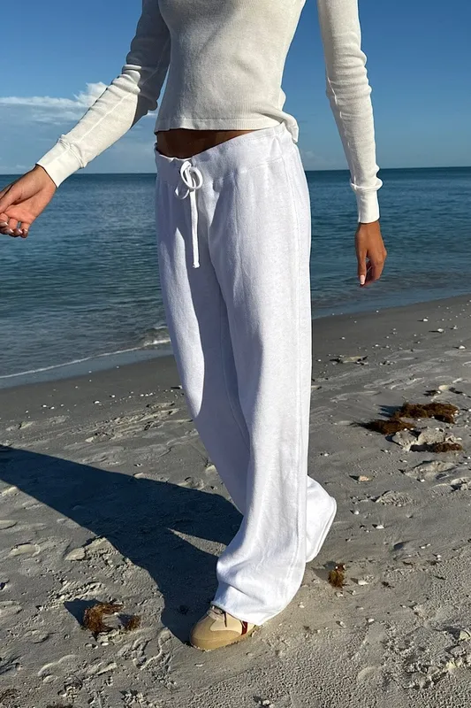 Silver Grey Fleece Sweatpants