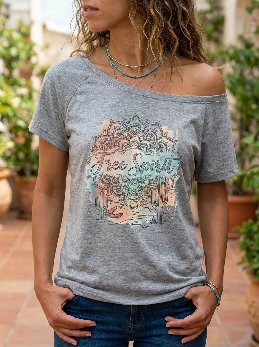 Free Spirit Boho T-Shirt