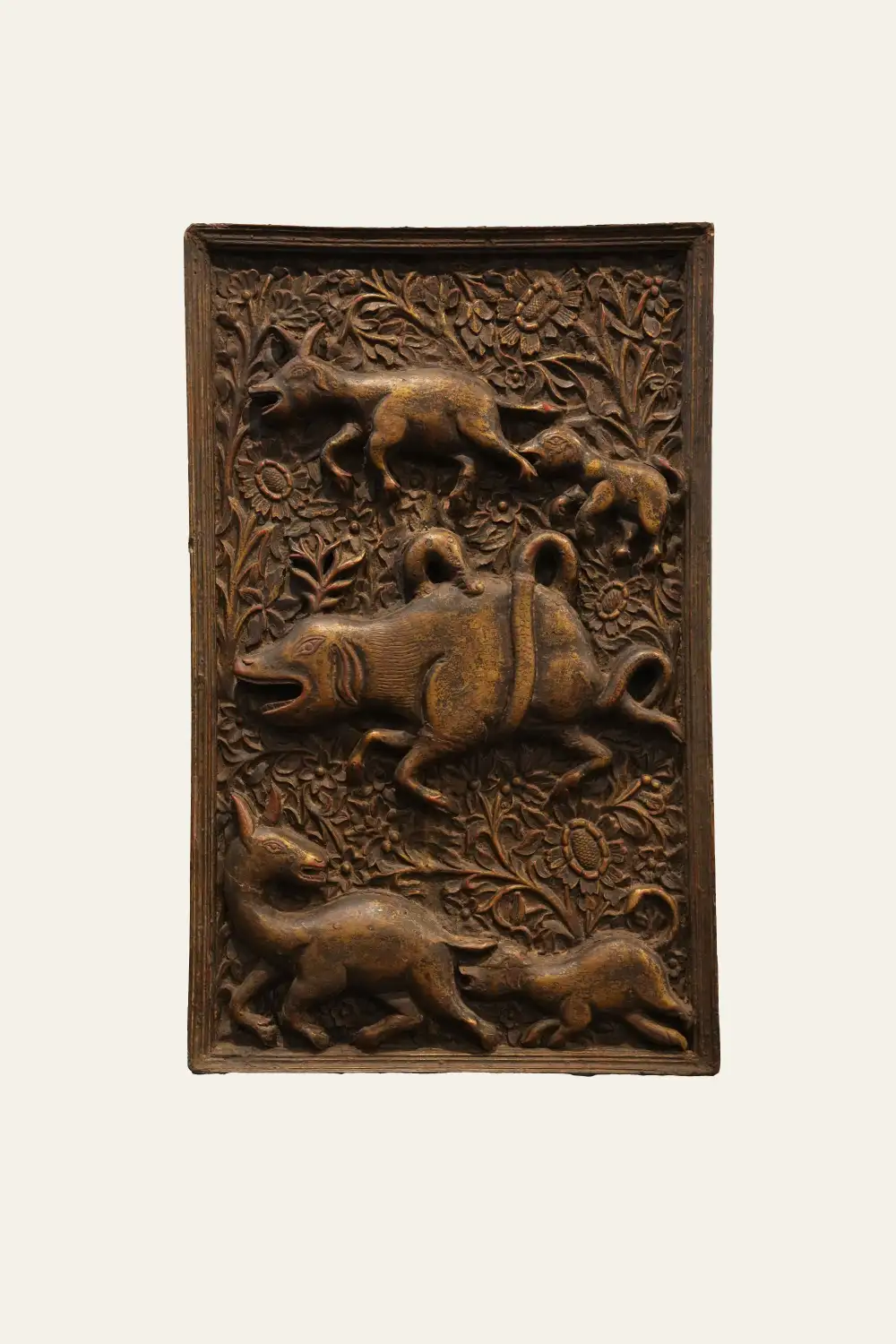 Mythic Animal Relief Wall Panel