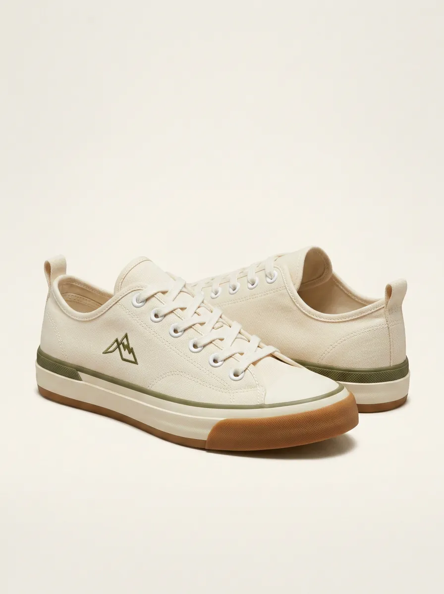 Refined Mountain Women's Low-Top Canvas Shoes