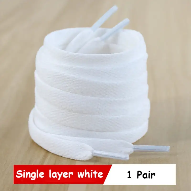 Multi-Length Flat Shoelaces