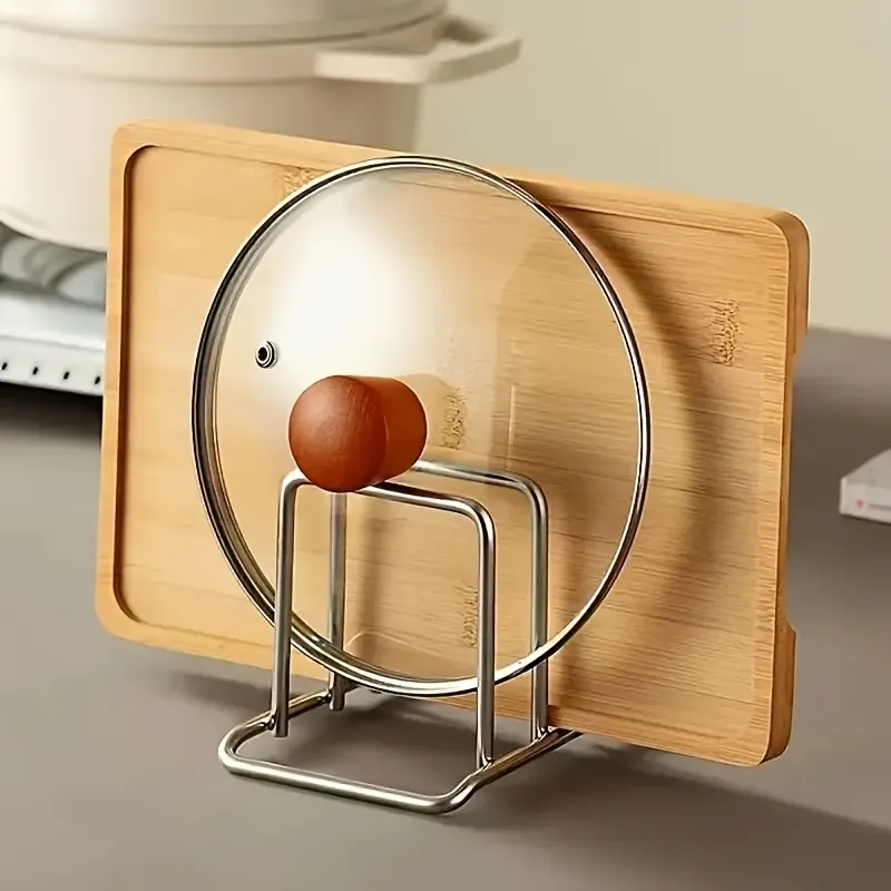Stainless Steel Pot Lid Holder