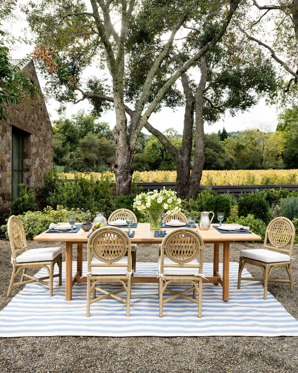 Durable-Weave Handwoven Indoor-Outdoor Area Rug
