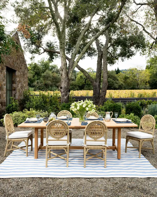 Durable-Weave Handwoven Indoor-Outdoor Area Rug