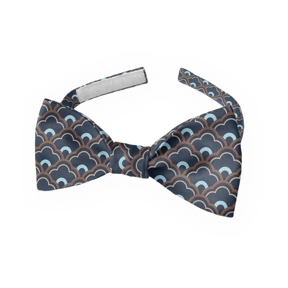Clouds Geometric Motif Bow Tie