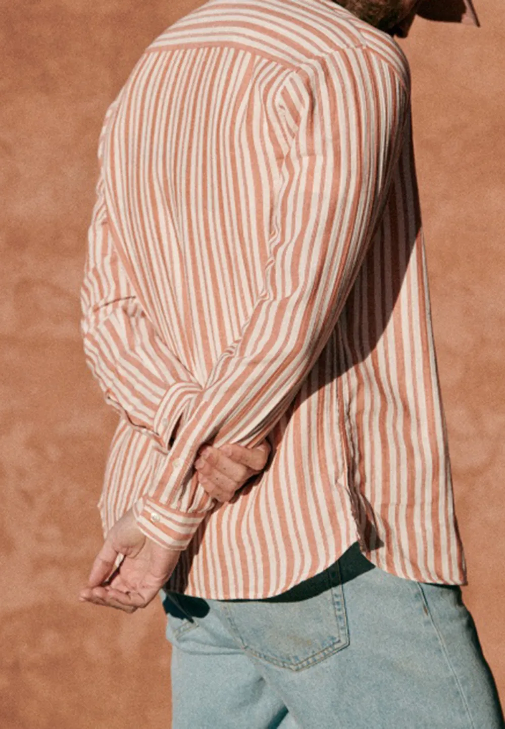 Adjustable Cuff Fastening Shirt