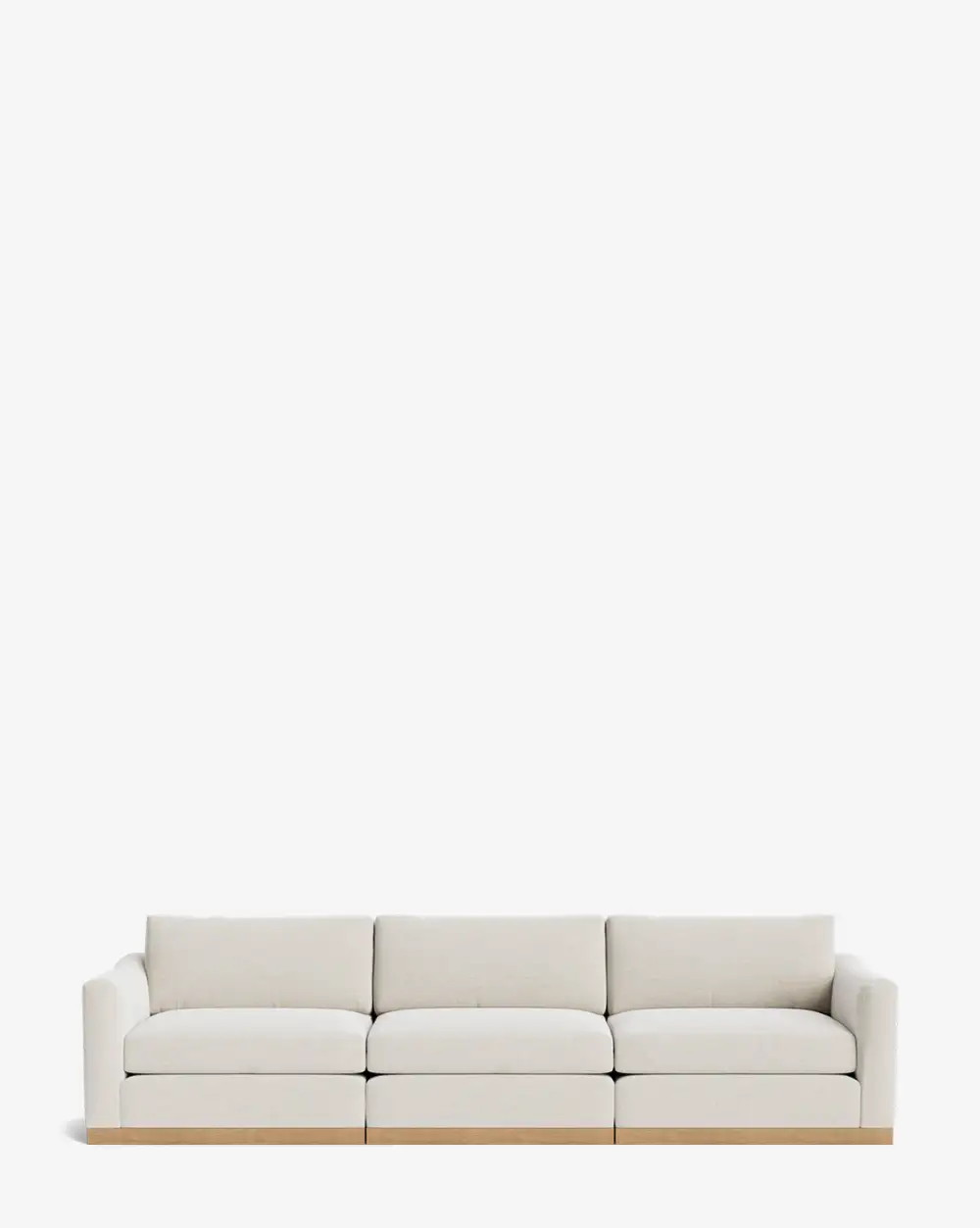 Modular Oak Sofa