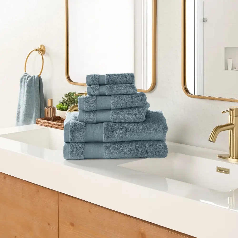 Ultra Soft % Cotton Bath Towel Set Complete