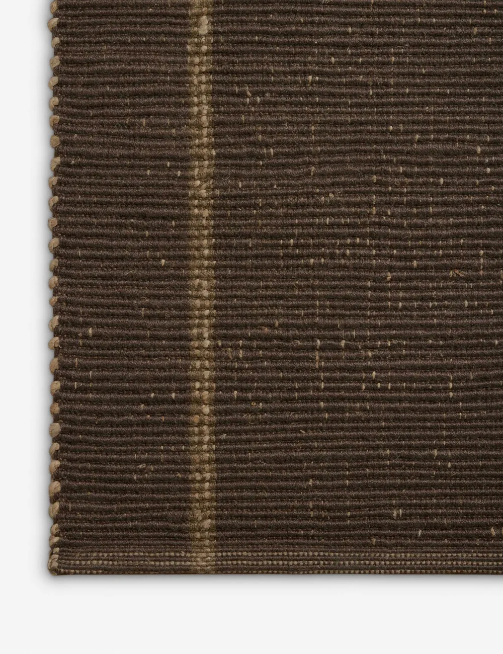 Striped Tonal Textured Handwoven Jute Area Rug