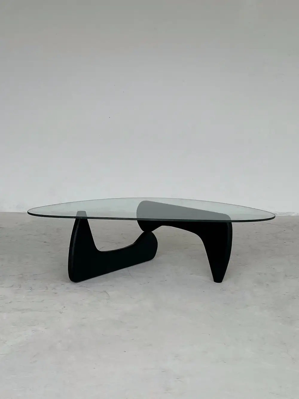 Interlocking Base Glass Coffee Table