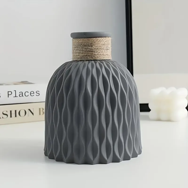 Textured Ceramic Vase