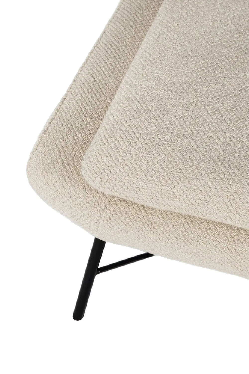 S Inspired Upholstered Footstool