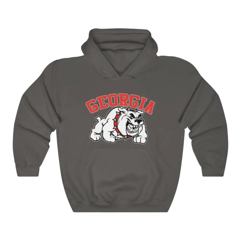 Bulldog Graphic Pullover Hoodie