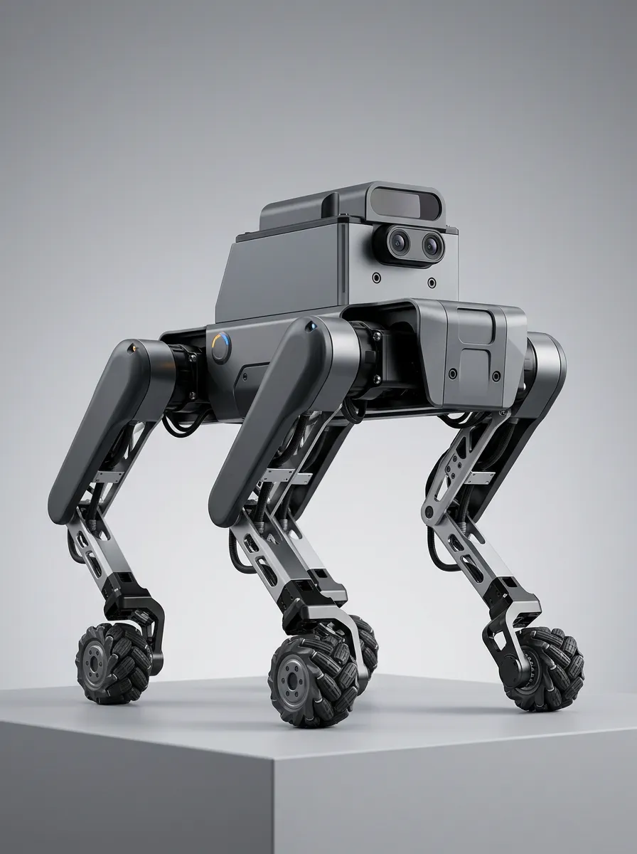 Mecanum-Wheel Electronic Robot Dog