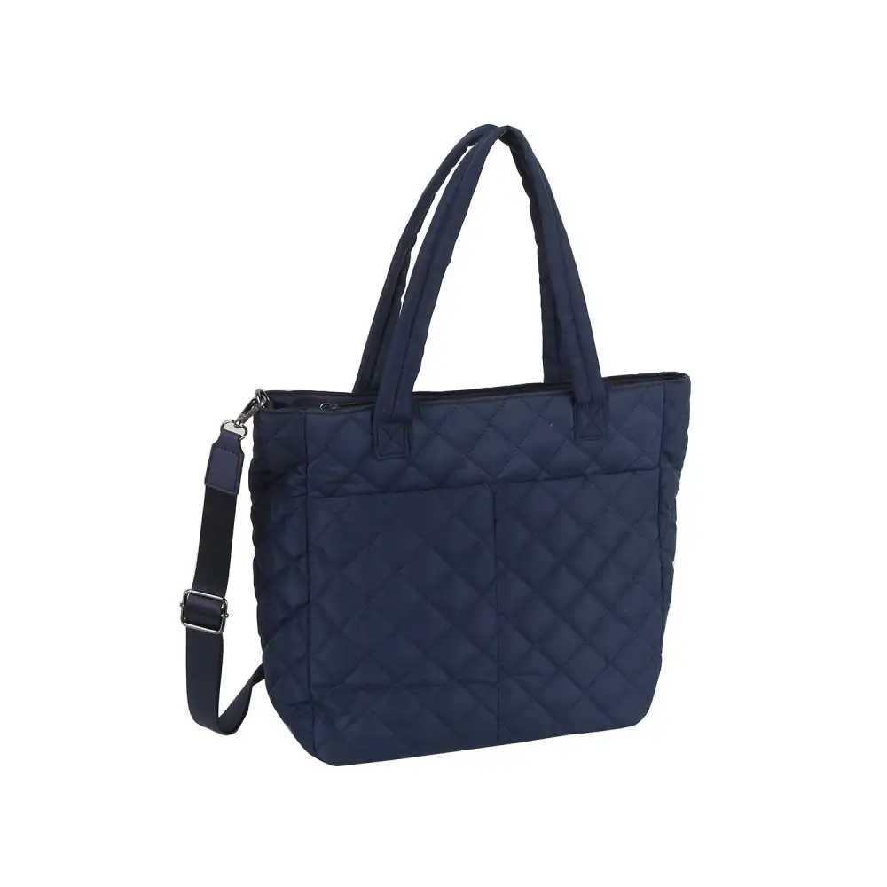 Quilted Carry All Tote Bag