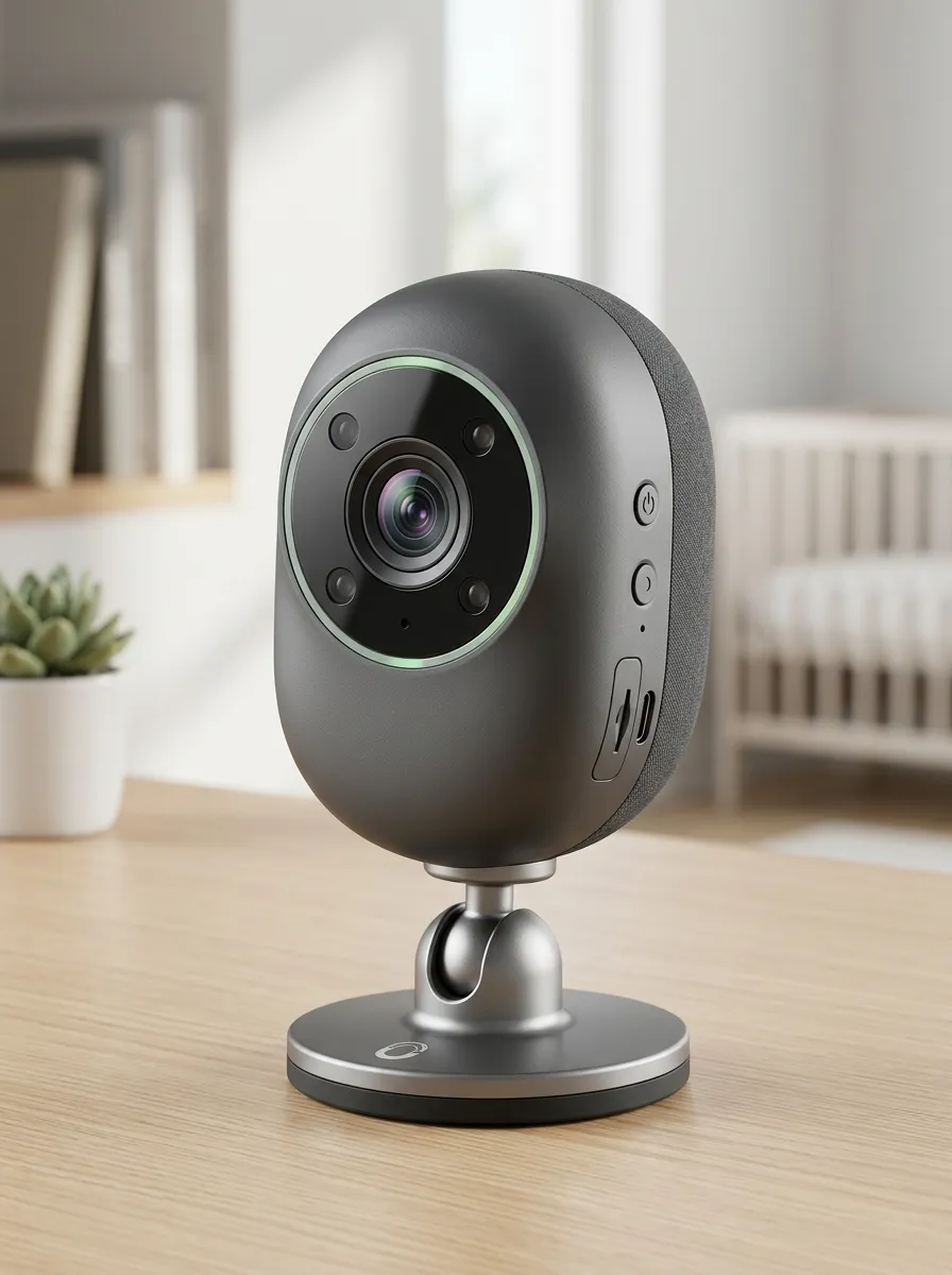 Home Monitoring Night Vision Wireless Compact Patterned Shell Mini Security Camera