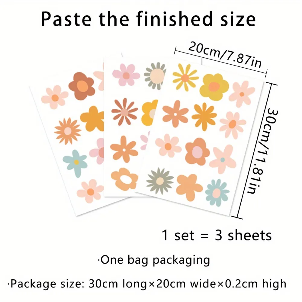 Cute Floral Wall Stickers
