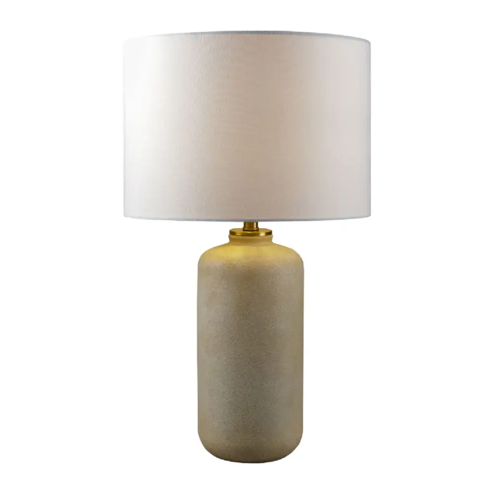 Neutral-Toned Ceramic Table Lamp