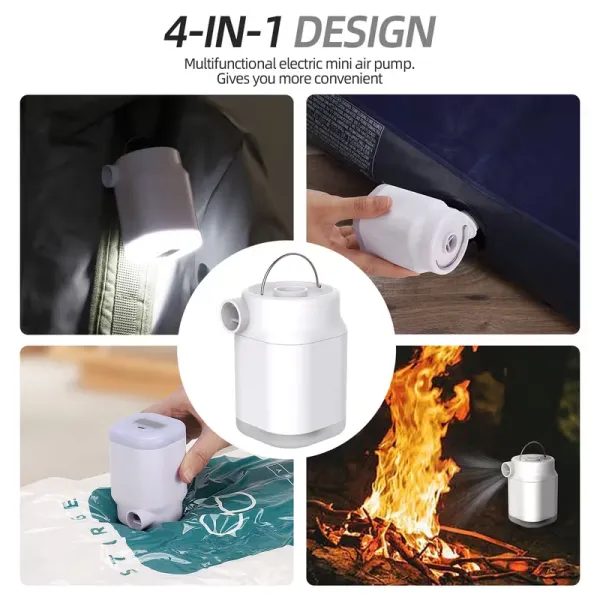 4-in-1 Multifunctional Electric Air Pump
