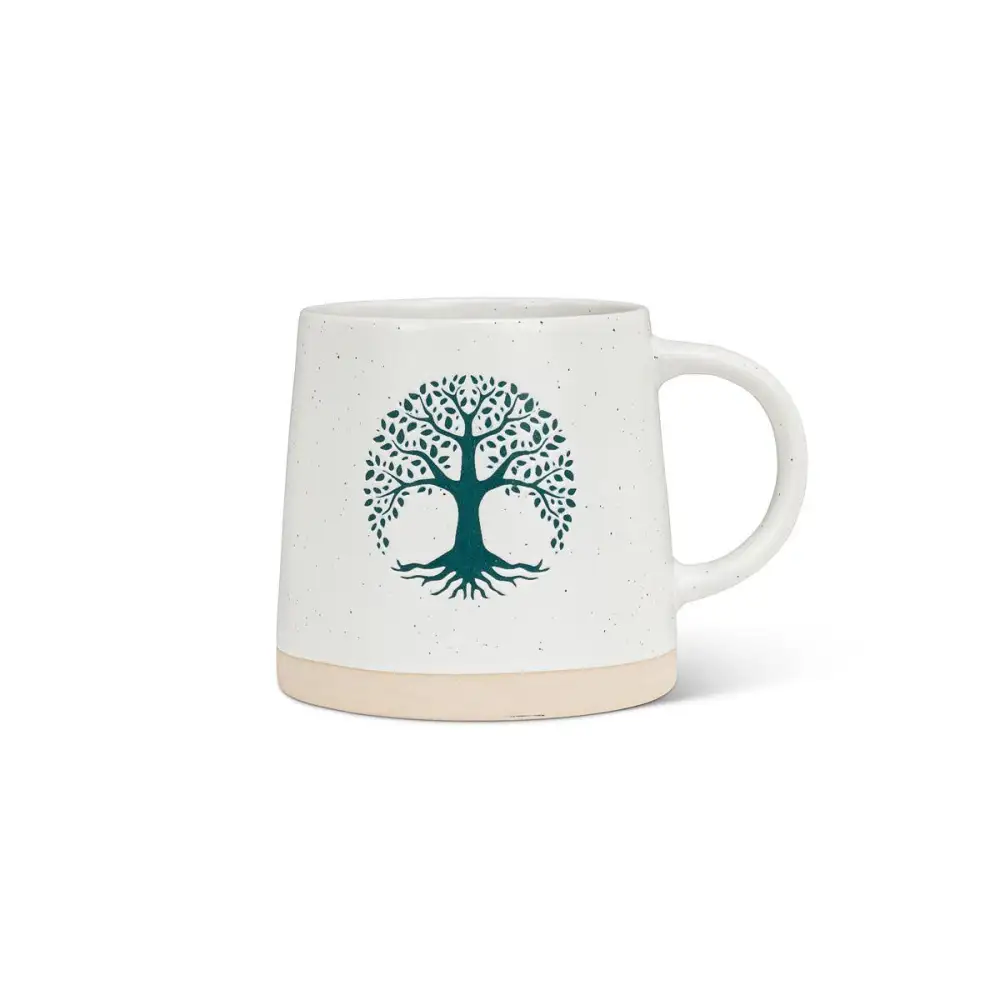 Wide Base Stoneware Mug