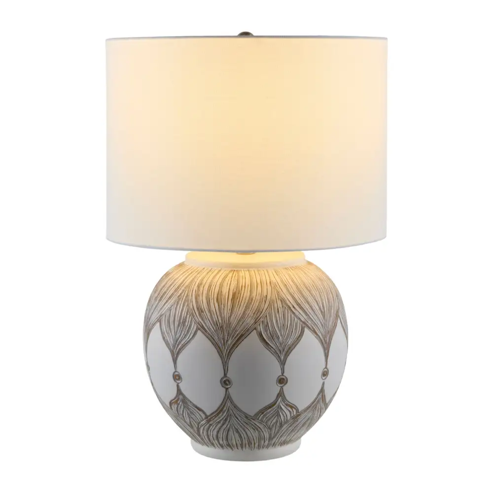 Painted Table Lamp